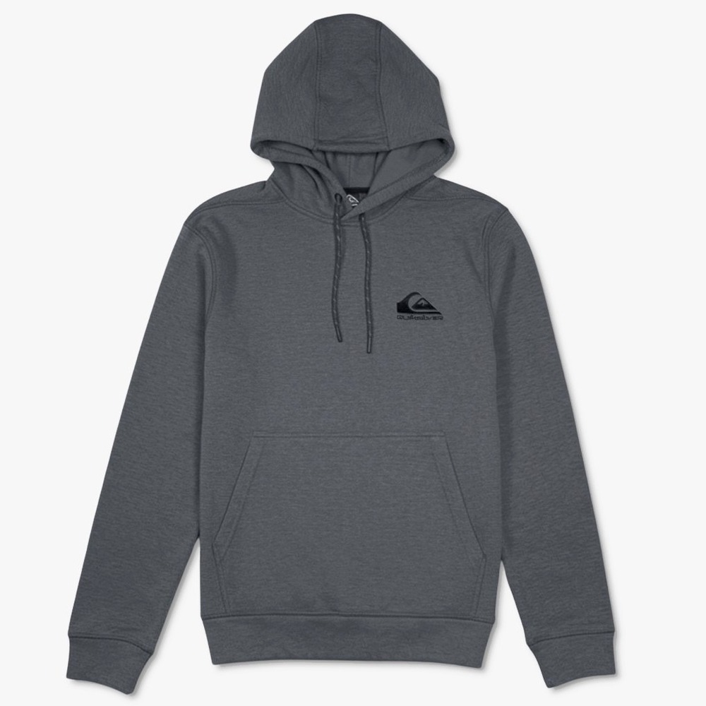 Quiksilver Gridliner Hoodie - NWT Mens Size Medium Charcoal - #48379-B4